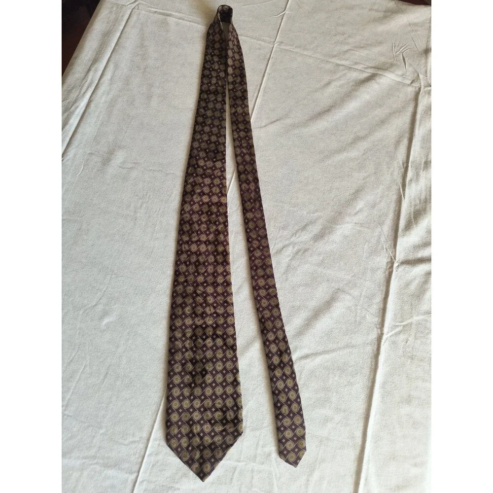 Robert Talbott For Logans Mens Tie 100% Silk USA Hand Sewn Very Good Condition